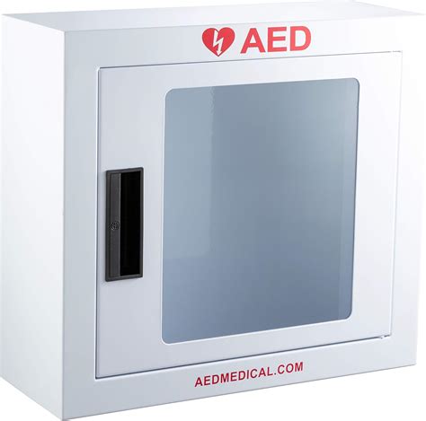 stainless steel aed cabinet|surface mount aed wall cabinet.